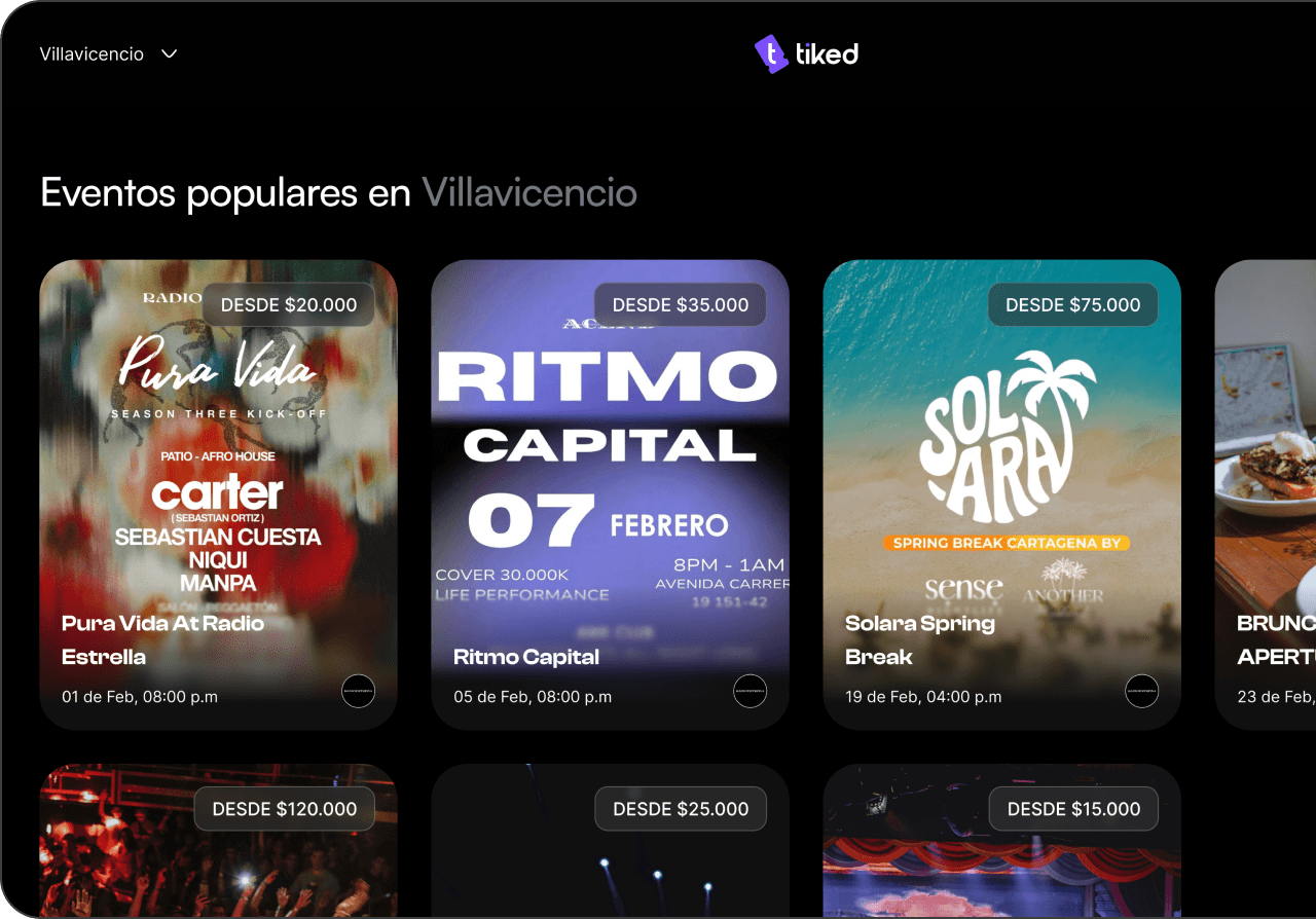 Descubre los mejores eventos