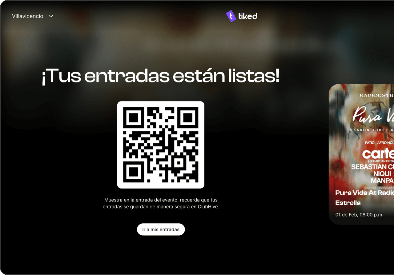 Entra, disfruta y vive el momento